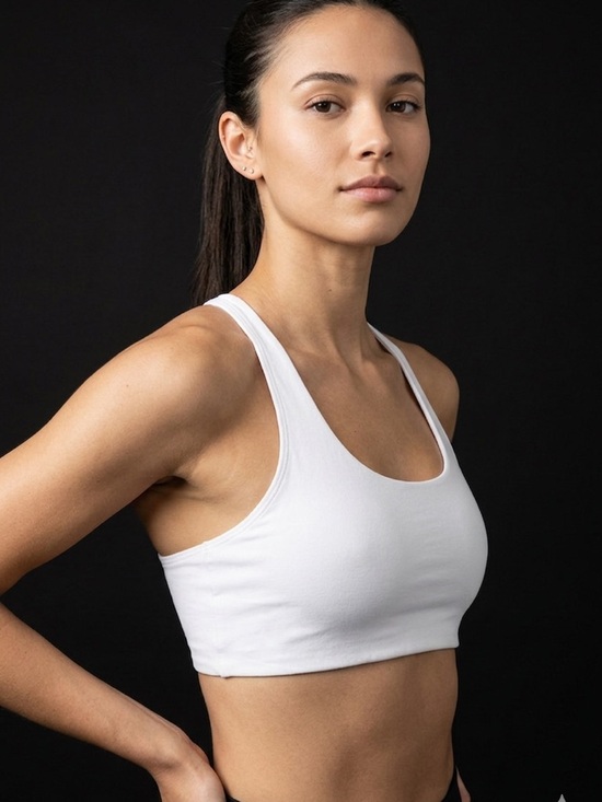 Vuori Other - Vuori White Scoop Neck Sports Bra